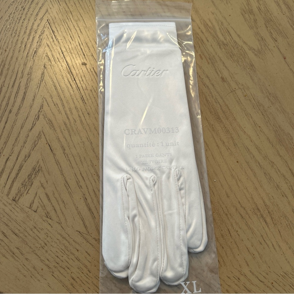 Cartier White Accessory Pouch